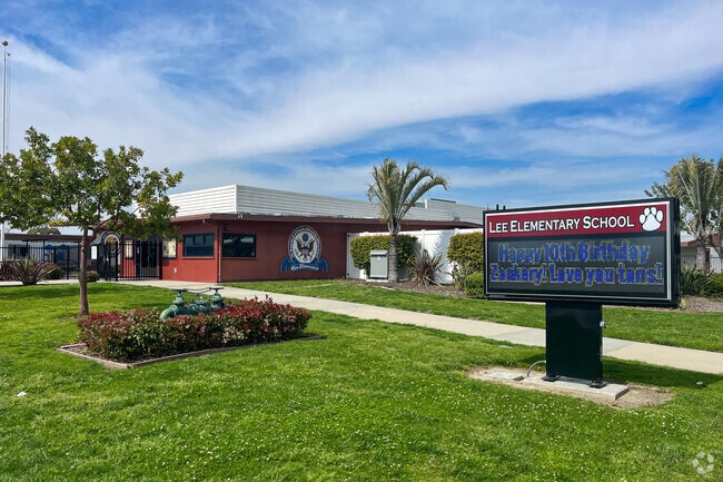 Children in Los Alamitos may begin their education at Lee Elementary.