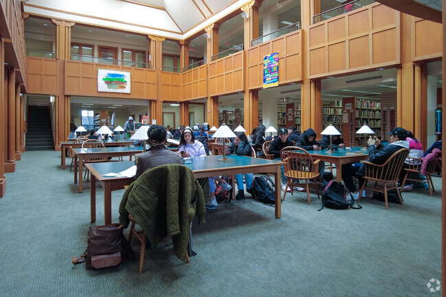 Grab a book, or just spend some time studying at the library in Oak Grove.