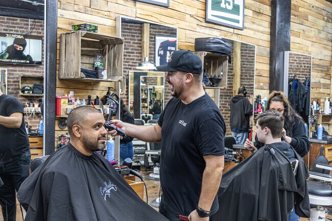 At Corey Mathews in Cranford, all grooming services come with a massaging shampoo, cut and style