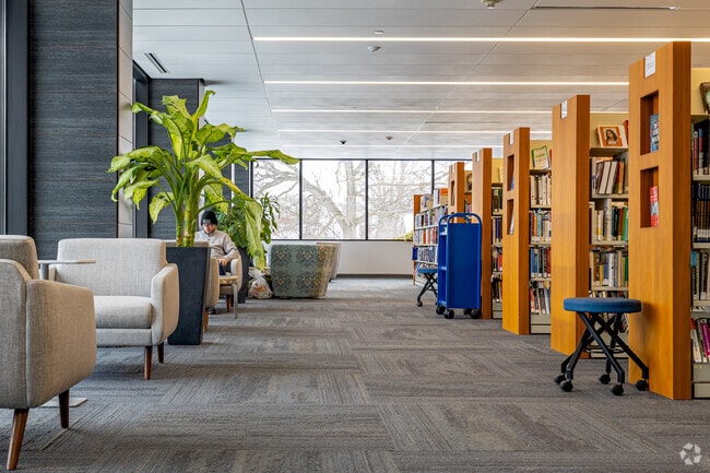 Gloria Coles Library is within walking distance of much of College Cultural Neighborhood.