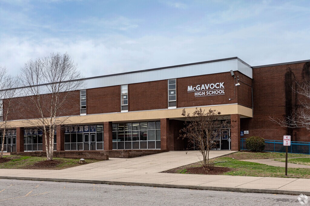 McGavock High School is an academy model high school that was founded in 1971 in the Two Rivers Park neighborhood.