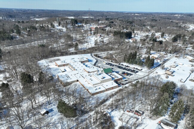 Aerial of Hance Elementary School.