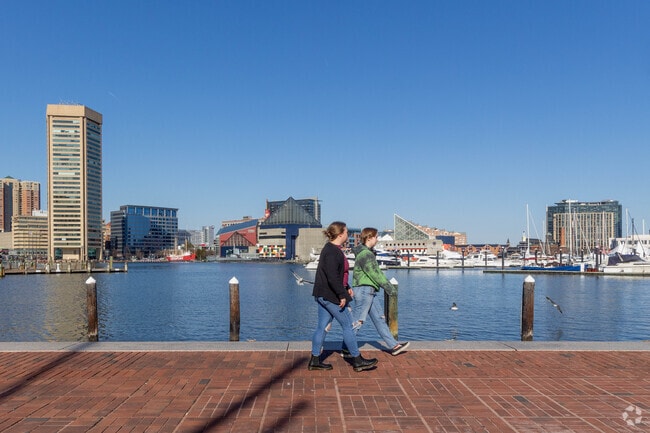 Wyman Park's great location makes it easy to enjoy downtown Baltimore.