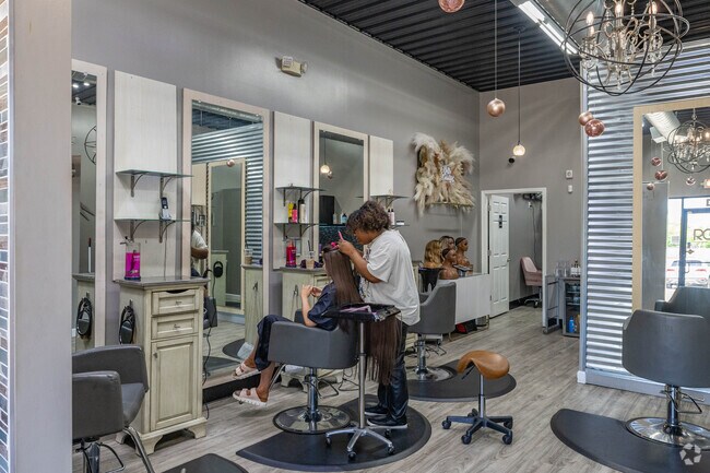 Rose Beauty Bar offers a wide range of hair services in Clarksville.