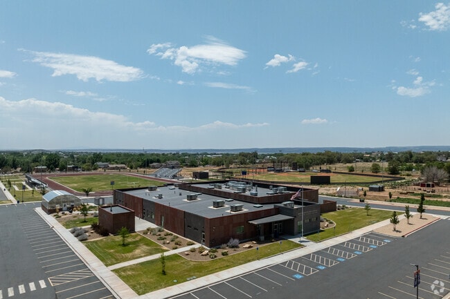 Water Canyon High School provides a Career and Technical Education building for students.