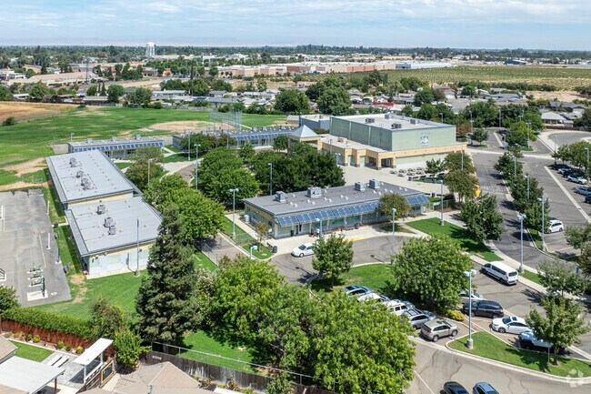 The campus of Valley Community School in Atwater.