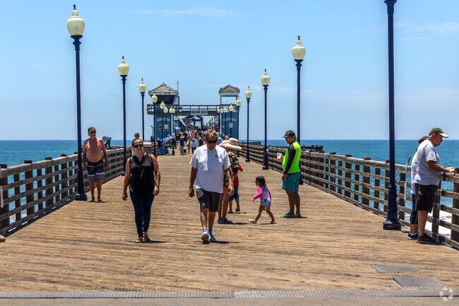 The Oceanside Municipal Pier is a historic icon near Fire Mountain.