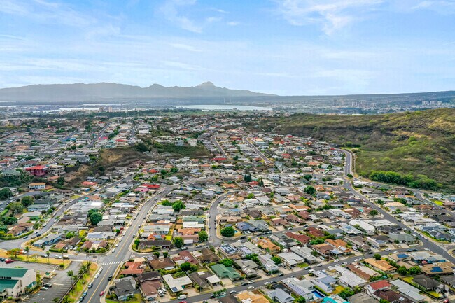 Salt Lake is built in the largest of three overlapping volcanic craters on the island of Oahu.