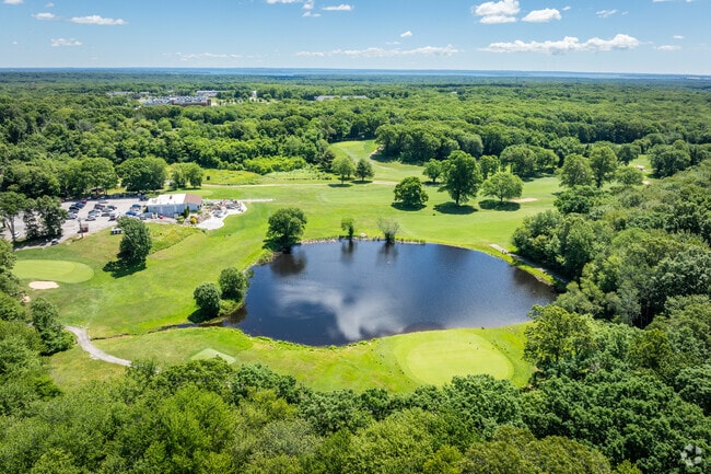 Golfers revel in the beauty of East Greenwich Country Club in Shippeetown, RI.