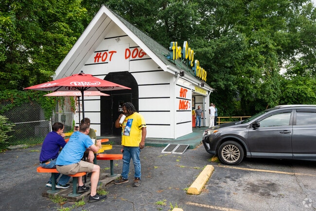 The Dog House is a great place to eat and gather with friends in Walltown.