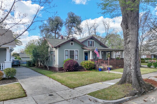 A craftsman style home is one of the many restored homes in the Cottonwood area.
