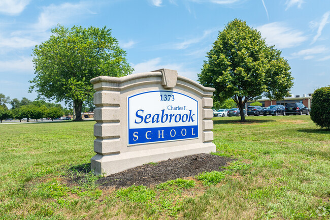 Charles F. Seabrook School serves 430 students.