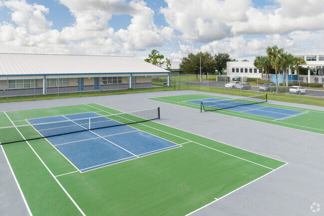 Tennis is offered as an extra curricular activity at Mariner Middle School.