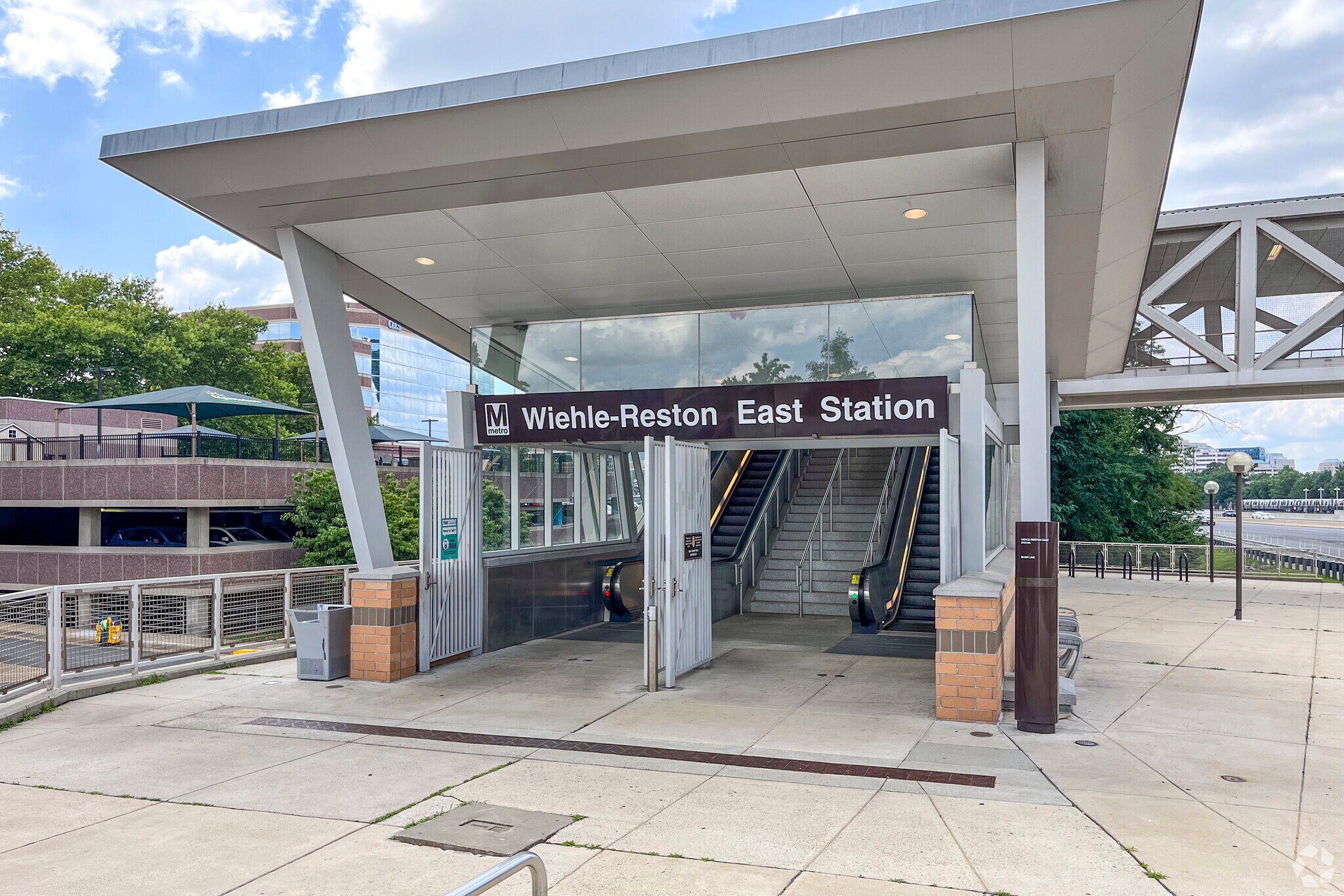 The Lake Anne neighborhood hosts the Wiehle-Reston East metro station