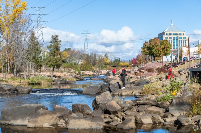 Northwest has easy access to the scenic Wisconsin River.