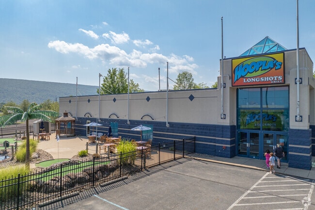 Take the family to Hoopla's in Muncy for outdoor mini golf.