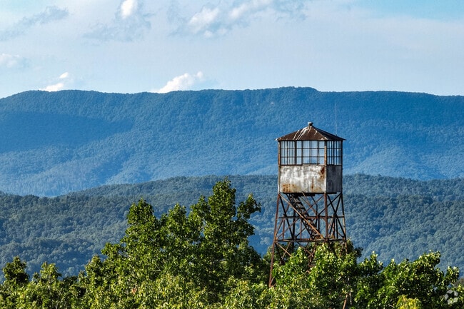 The Fire Tower at Chuck Swan State Forest still stands watch over the gorgeous countryside.