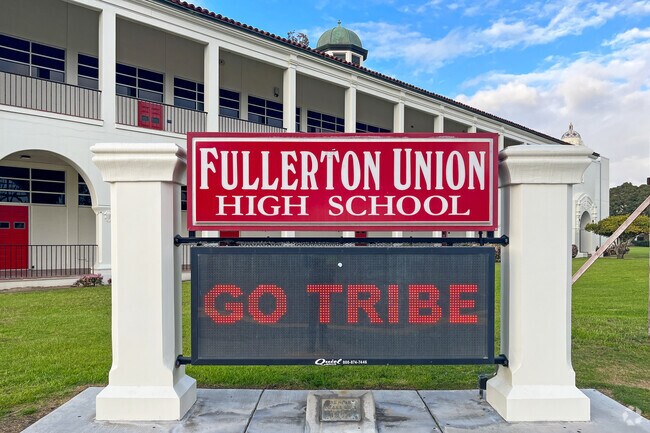 Fullerton Union High prepares students for careers and higher education.