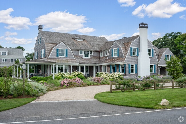 Dutch Colonial-style homes with gambrel roofs start around $1 million dollars in Osterville.