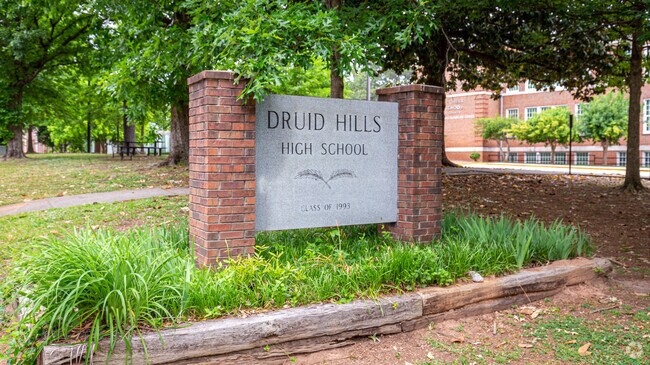 Welcome to Druid Hills High School located in the Druid Hills neighborhood.