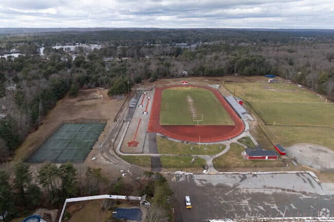 Athletic area at Coventry High School.