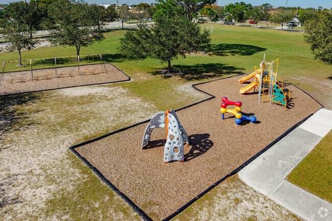 Bayshore Elementary school offers students several playgrounds to enjoy.