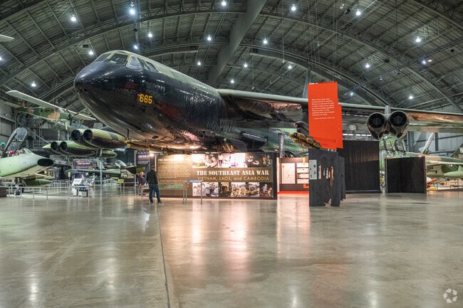 History buffs can spend hours in the hangars at the National Museum of the US Air Force.