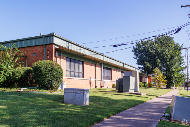 The Gibbs Magnet School campus was originally constructed in the early 1950s.