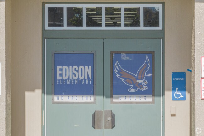 Edison Elementary School is home of the Eagles.