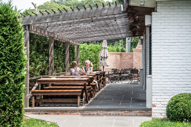 Painters restaurant offers indoor as well as outdoor seating in Brookhaven.