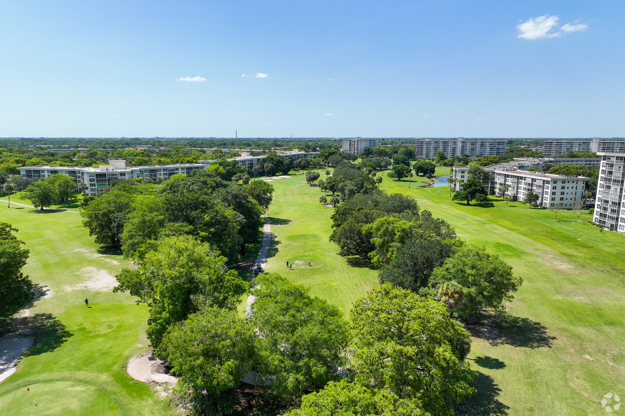 The Palm Air Country Club Golf Course available to the residents of Palm Aire.