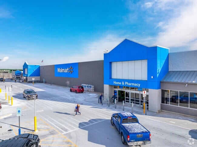 Covenient shopping is located on the west edge of De Pere.