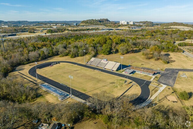 Maplewood Comprehensive High School has a track and football field in Nashville.