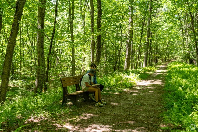 Folks can take a hike at the trails at Assabet River Wildlife Refuge in Maynard.
