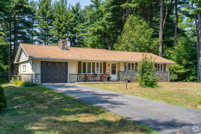 Ranch homes are welcoming and nestled within trees in Manheim Township.