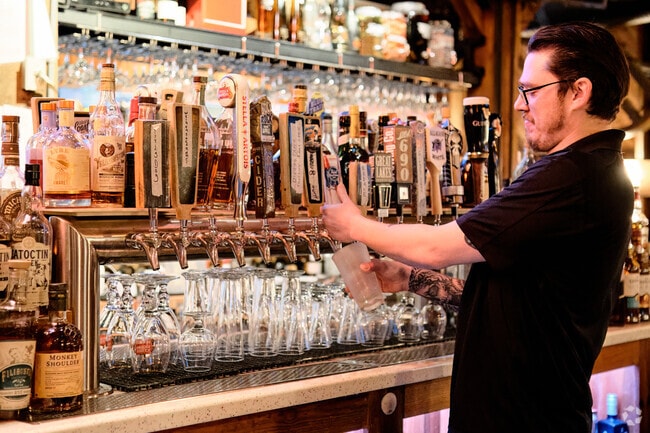 Magnolias at the Mill offers many brews on tap in Purcellville.