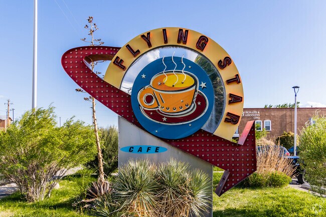 Sombra del Monte is near the delicious Flying Star Cafe.