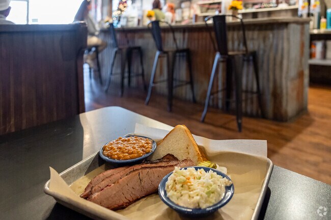 Smokin Sisters B-B-Q in Central Wagoner is known for their brisket.
