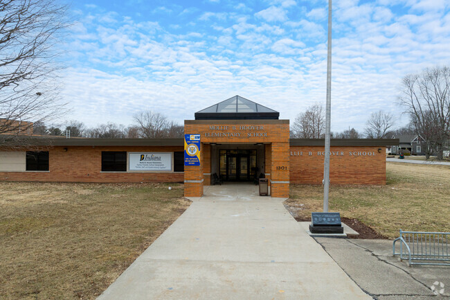Mollie B. Hoover Elementary School has 375 students.