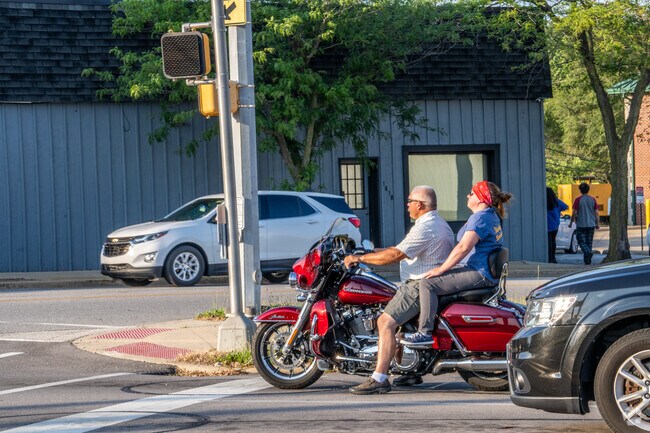 Motorcycle enthusiasts enjoy scenic rides through Valley Center and surrounding Lafayette areas.