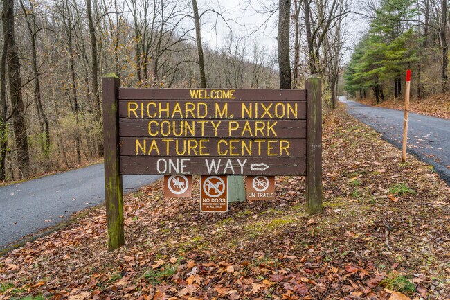 Enter a world of adventure at Richard Nixon County Park.