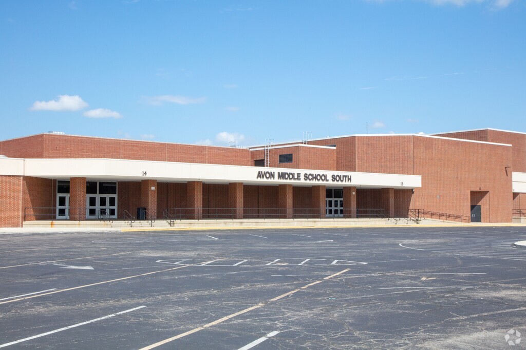 Avon Middle School South is located in Avon IN and serves students 6th - 8th grade.