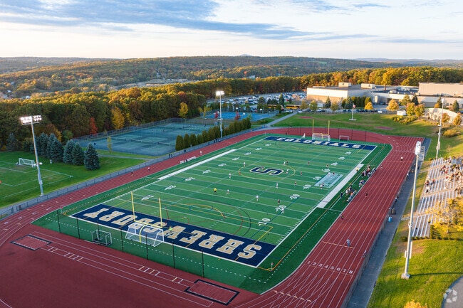 Shrewsbury High School provides great sports activities for students in the area.