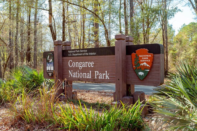 Congaree National Park is a short drive from Eastover.