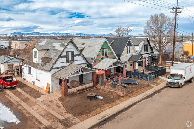 You'll find some pockets of older Victorian style homes in Overland.