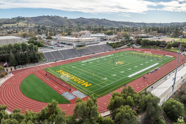 Students from grade 9-12 in Moorpark would probably find themselves at Moorpark High School.