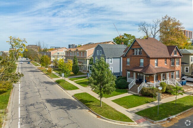 Germantown houses are classic examples of handcrafted homes for which Ann Arbor is known for.