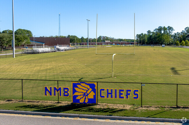 North Myrtle Beach Middle School is home to the Chiefs mascot.