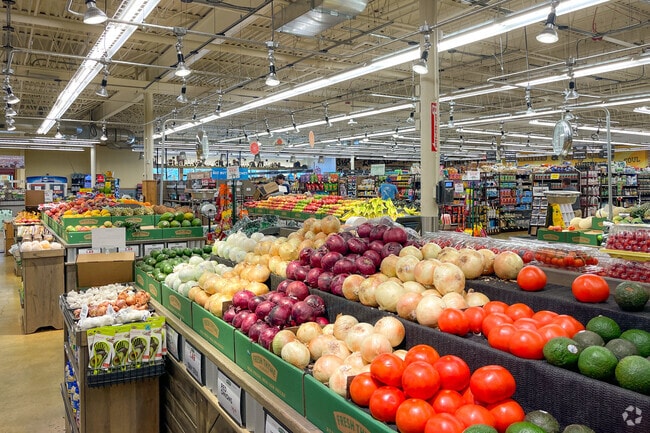 Residents can shopt at Fresh Thyme Market in McDowell Forest Preserve.