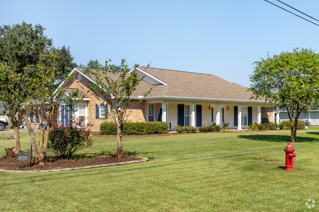 Brick ranch homes in Chackbay are distinguished by their classic architecture.